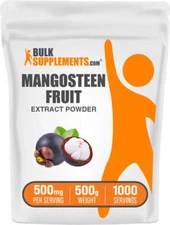 BulkSupplements Mangosteen Extract Powder - 500mg per Serving