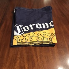 Corona Boardshorts size 36 Swim Trunks board Shorts Licensed Navy Yellow