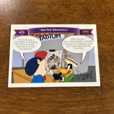 Reggie Jackson 1991 Upper Deck Comic Ball 2 Looney Tunes #175 A41