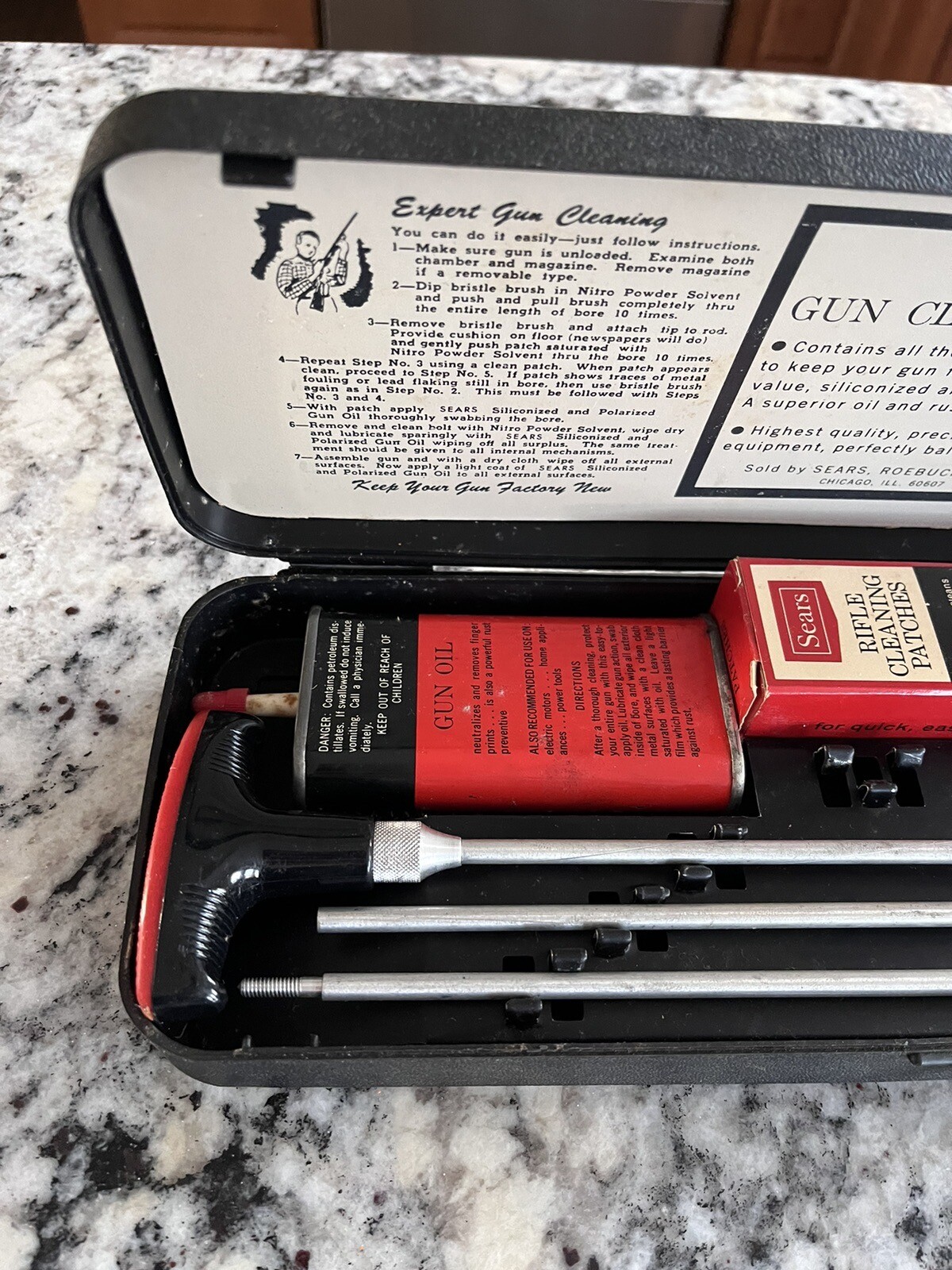 Sears 22 Caliber Gun Cleaning Kit eBay