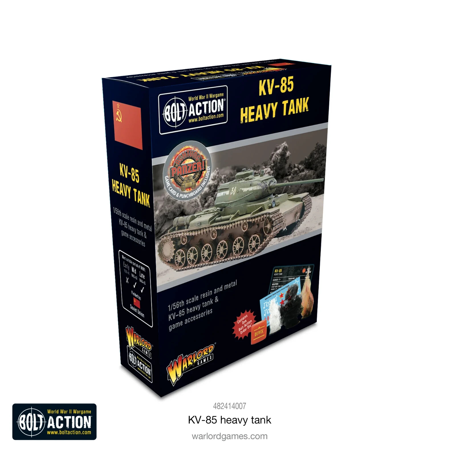 Soviet KV-85 Heavy Tank - Brand New - Warlord Games Bolt Action Miniatures