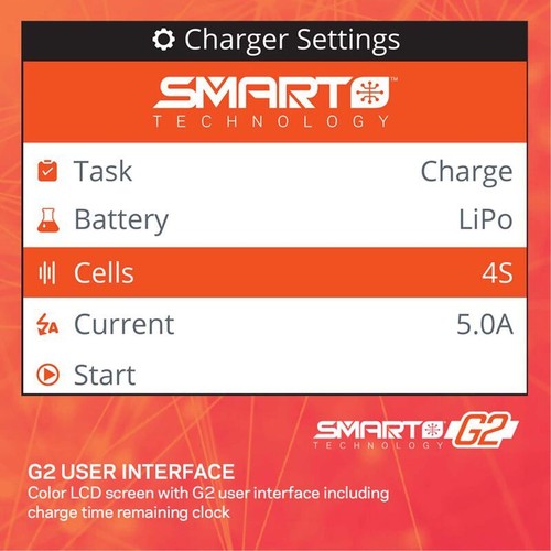 Spektrum SPMXC2050I S155 G2 1x55W AC Smart Charger, International - Bild 4 von 15