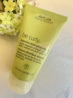 Aveda Be Curly Intensive Detangling Hair Masque, Full Size 5oz/150 ml, NEW