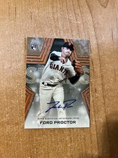 2023 Topps Series 2 - Ford Proctor - Gold Baseball Stars Rookie Auto 15/50