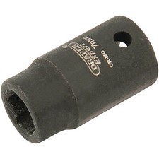 Image of Draper Expert 1/4" Drive Hi Torq Hexagon Impact Socket Metric 7mm