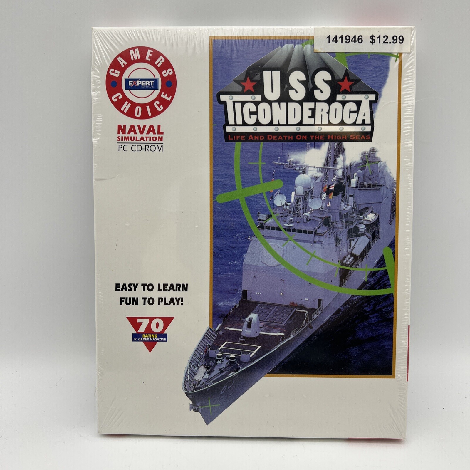 USS Ticonderoga Life and Death on the High Seas PC Game New and Sealed