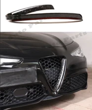 FOR Alfa Romeo GIUlia 2017-2019 true carbon fiber front grille V-frame 1Pcs