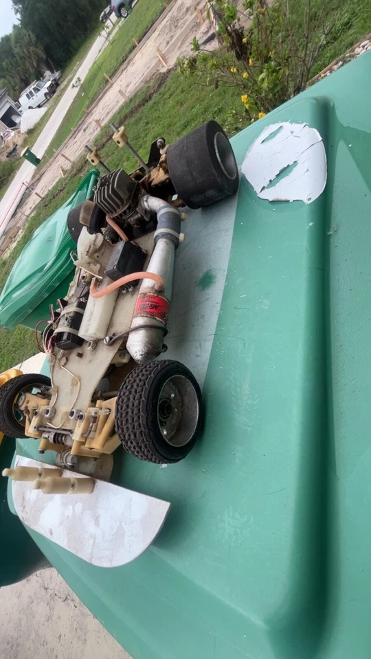 Vintage, used,Team associated RC 500 - Image 3 of 4