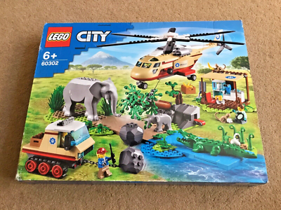 Rescue Helicopter Lego Wildlife Sets LEGO CITY SET 60302 WILDLIFE