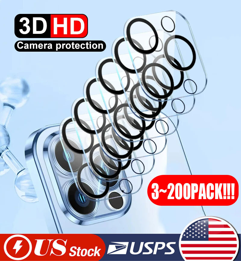 Wholesale Tempered Glass Camera Lens Protector For iPhone 15 14 13 12 11 Pro Max