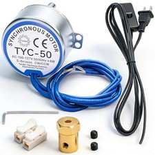 /Synchronous Turntable Motor Electric Motor/MIN 50/60Hz 4W CCW/CW 5-6RPM