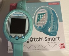Tamagotchi Smart - Mint Blue, Used, With 3 Smart Cards. US Seller