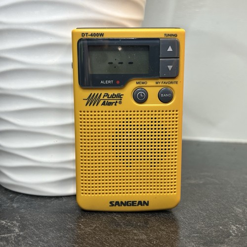 Sangean DT-400W AM/FM Digital Weather Alert Pocket Radio Tested
