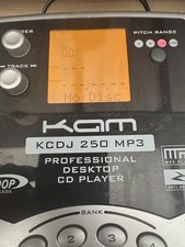 Kam KCDJ 250 mp3, Professional Desktop CD Player