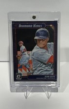 Juan Soto 2021 Donruss Optic Diamond Kings Black Stars /149 #20 Numbered Insert
