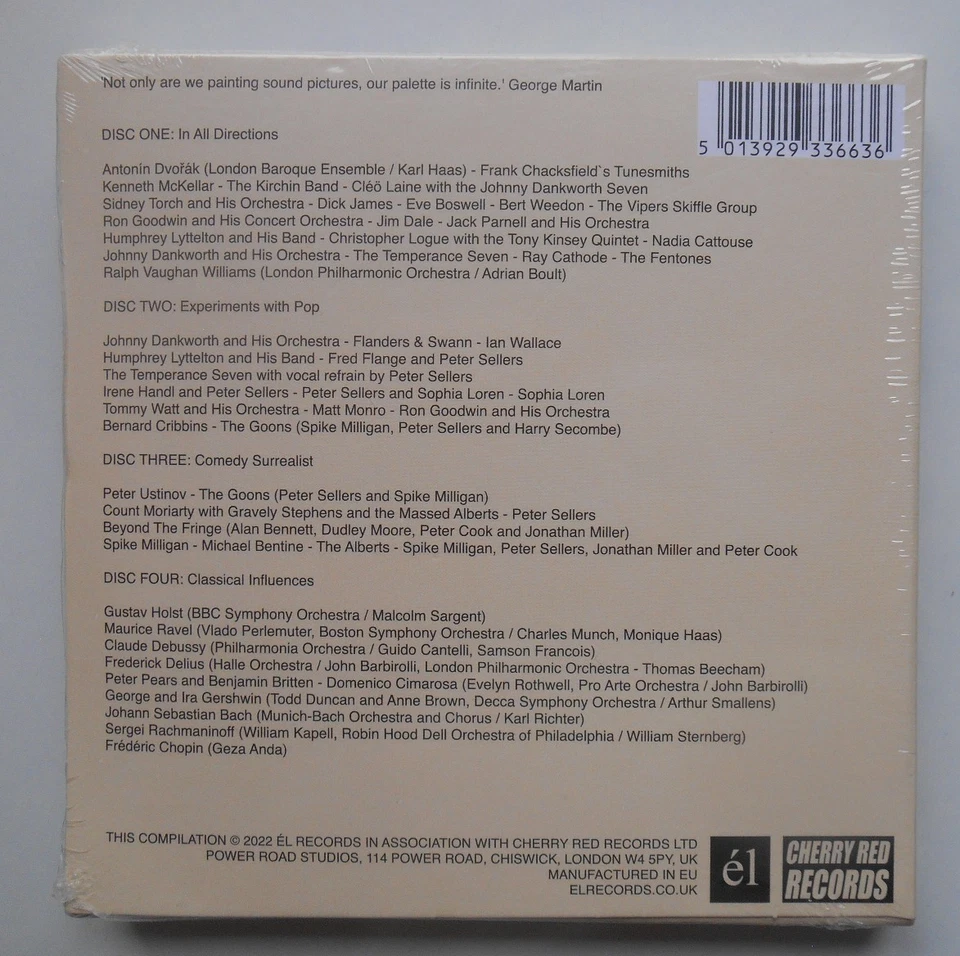 GEORGE MARTIN A Painter In Sound - NEW & SEALED 4-Disc El CD Set (2022) - Image 2 of 2