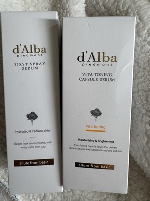 Set D alba First Spray Serum & Vita Toning Capsule Serum 100ml