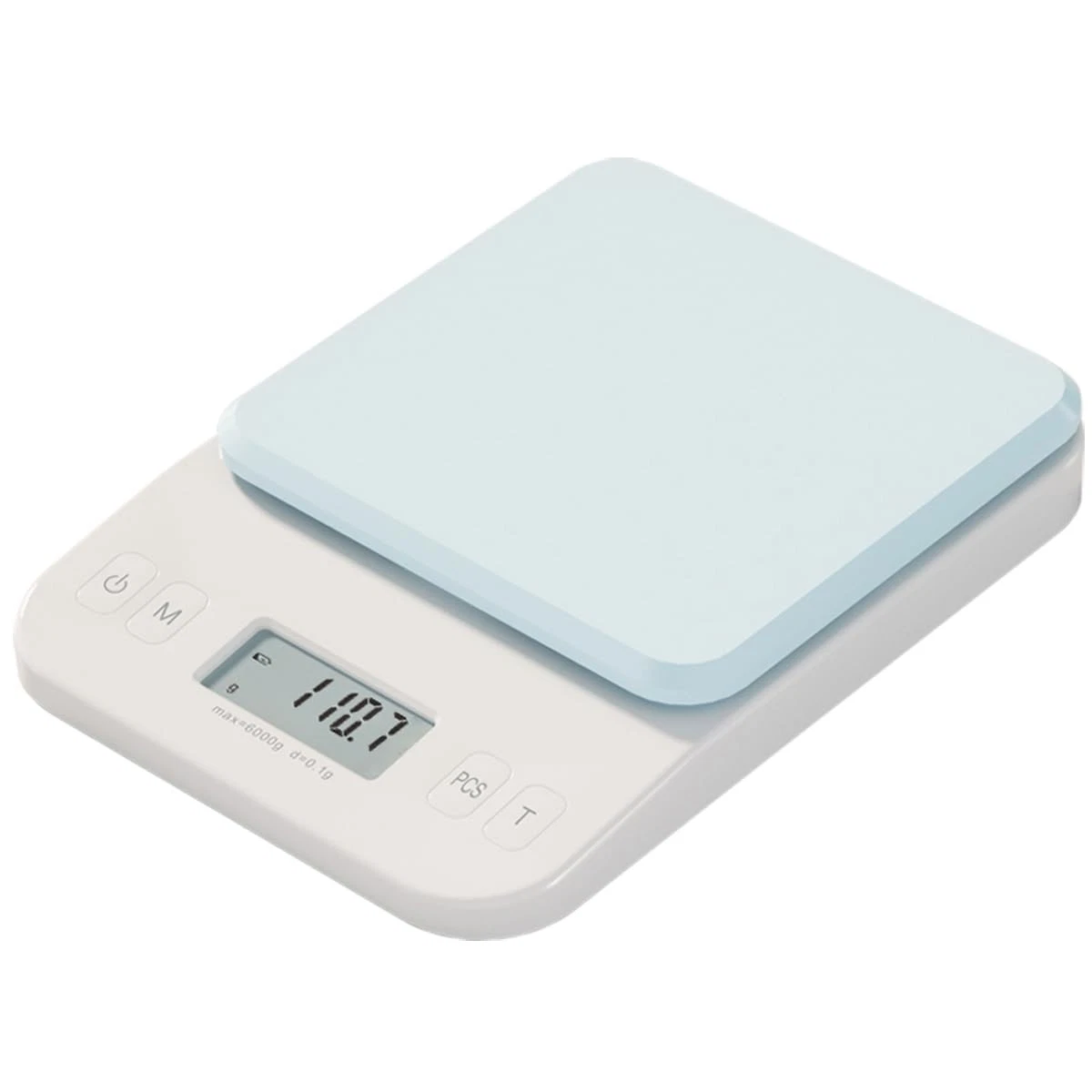 White Elf Pro Digital Kitchen Scale 6kg/0.1g - Ultra Precise Baking Scale wit...