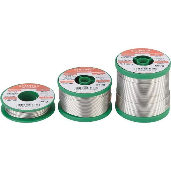 Stannol 593074 Lötdraht HS10 Sn95.5AG3.8Cu0.7,1.0mm,500g - Bild 1 von 1