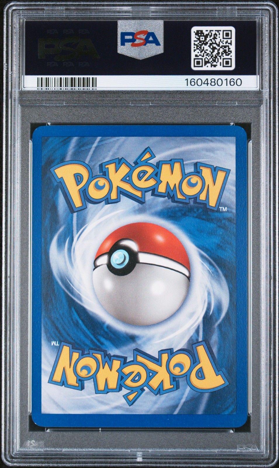 Pokemon Entei Gold Star Holo EX Unseen Forces 113/115 PSA 8 view 2