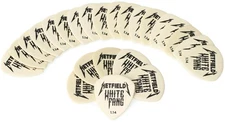 Dunlop PH122R114 James Hetfield White Fang Custom Guitar Picks 1.14mm 24-pack