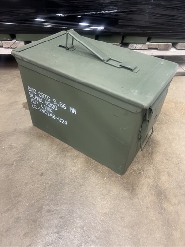 GRADE 1 FAT 50 CAL PA108 SAW BOX EMPTY AMMUNITION AMMO CAN