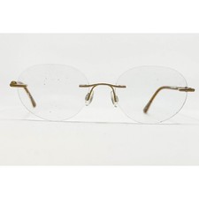 Airlock Eyeglass Frames Womens Gold Rimless D...