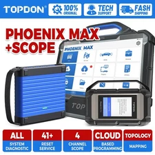 2025 TOPDON PHOENIX MAX &SCOPE ULTRA Diagnostic Scanner ECU Key Programming ADAS