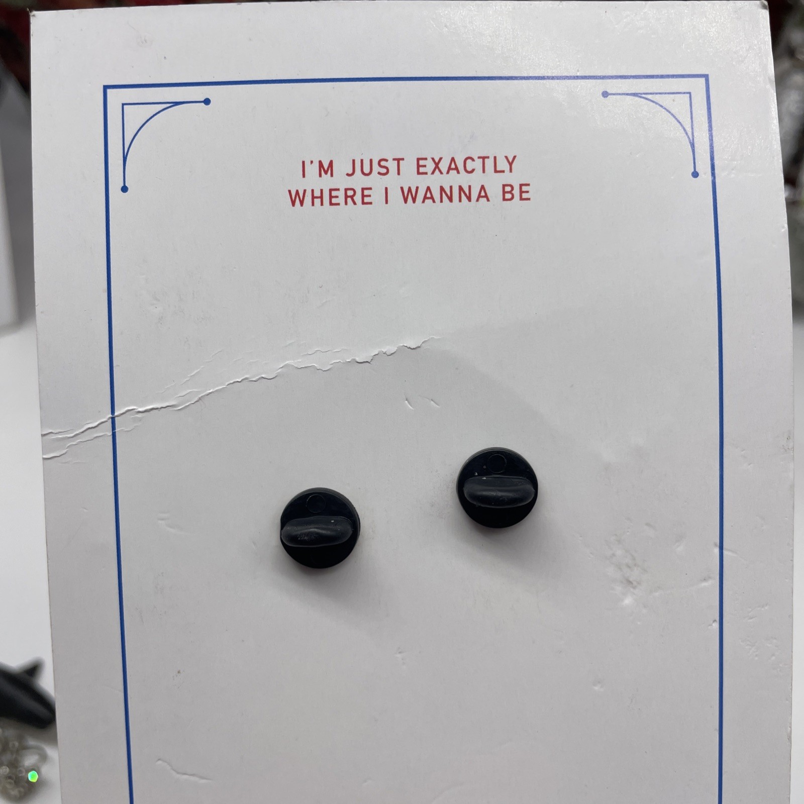 Blue Ruin Mariah Carey Holiday Pin Moxie Memories Magic