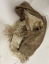 Gold Metallic Scarf Fringe Long Glitter Sparkle Fashion Evening Special NEW NWT