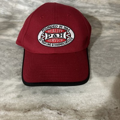 P&H Cranes Mining Equipment 'Founded in 1884' Adjustable Cap Hat