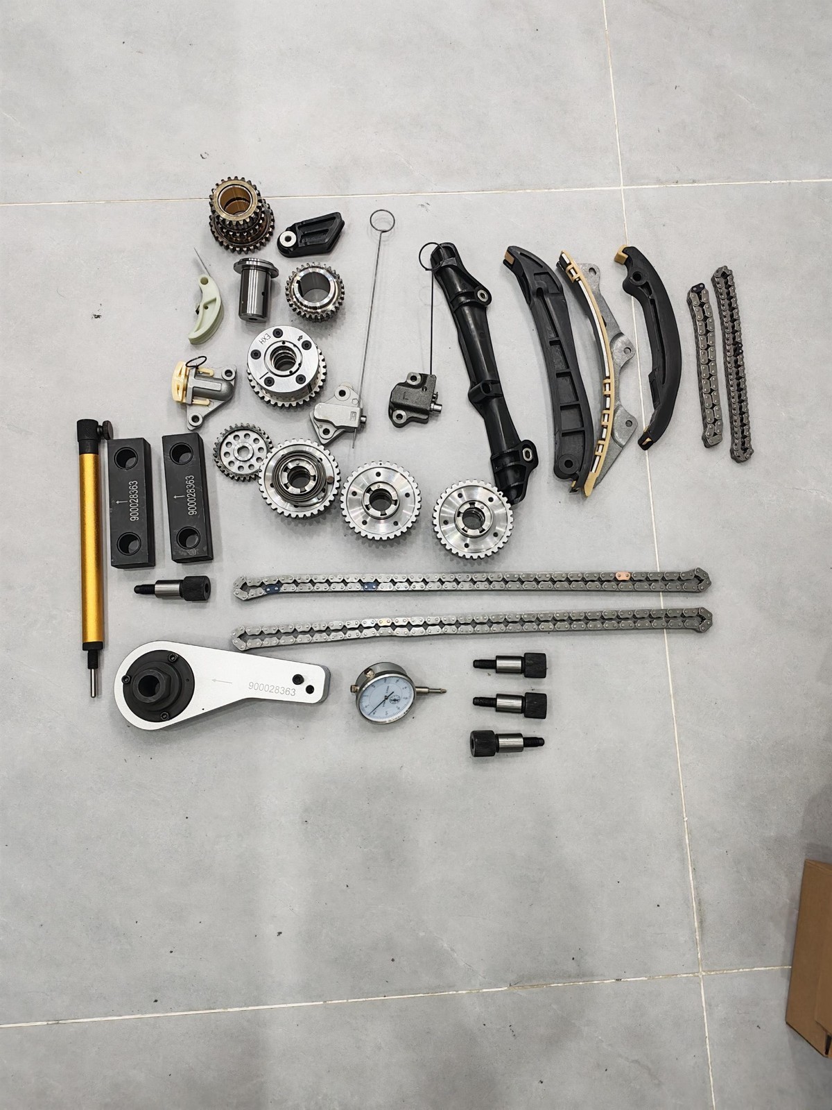 900028263 Timing Chain Kit Camshaft Phaser for Maserati Quattroporte Ghibli Le