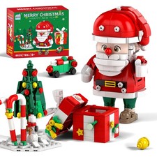 Christmas Building Blocks Set, 750 Piece Santa Claus Building Block Set with ...