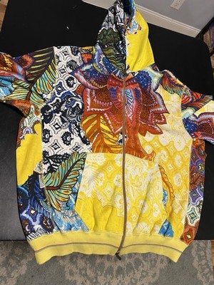 Etro Zip Up Hoodie Large 1968 Italian Vintage? Ornate Classic Rare