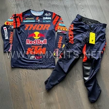 Thor Pulse KTM Red Bull MXGP Gear Set 2024 Motocross Dirt Bike Jersey Pants Kit