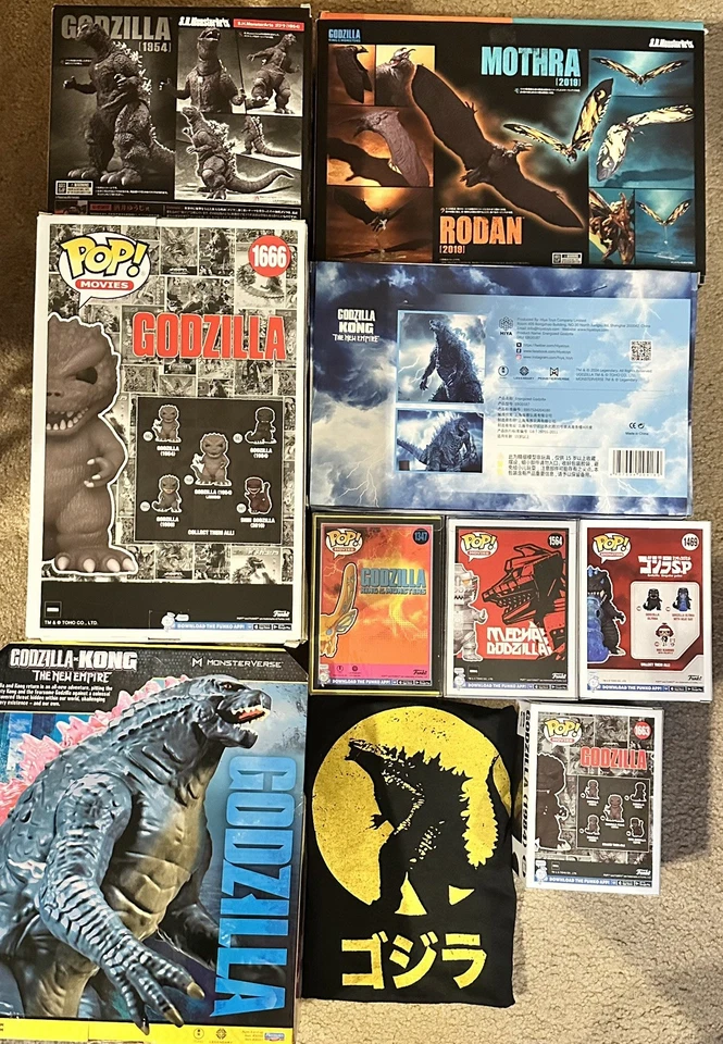 Годзилла лот из 10 S.H.MonsterArts, Hiya, Funko - Изображение 2 из 2