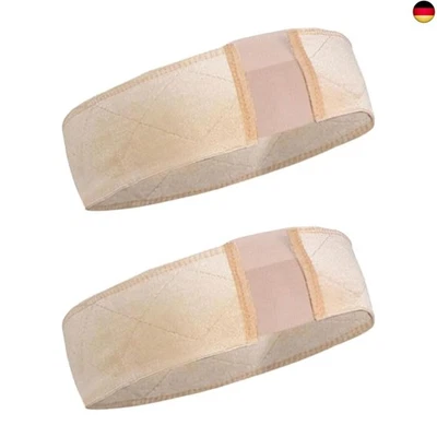 TENGEE 2 Stück Hautfarben Perückengriff,Rutschfestes Nahtlose Wig Grip Headband Wig B