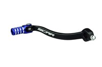 Scar Schalthebel Schwarz Matt/EndstüCk Blau FüR Yamaha YZ 450 F (CJ18) 2014-15