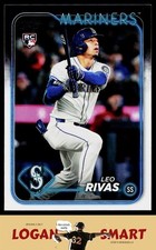 Leo Rivas 2024 Topps Update #US279 RC Seattle Mariners