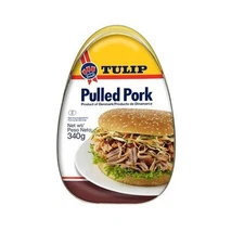 Tulip Pulled Pork Meat Marinated Fully Cooked  1 PK-12oz. Exp 2027