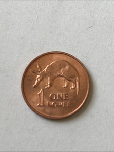 1983 Zambia Coin-1 Ngwee-Circulated