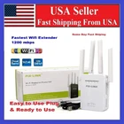 1200Mbps WiFi Range Extender Repeater Wireless Amplifier Router Signal Booster