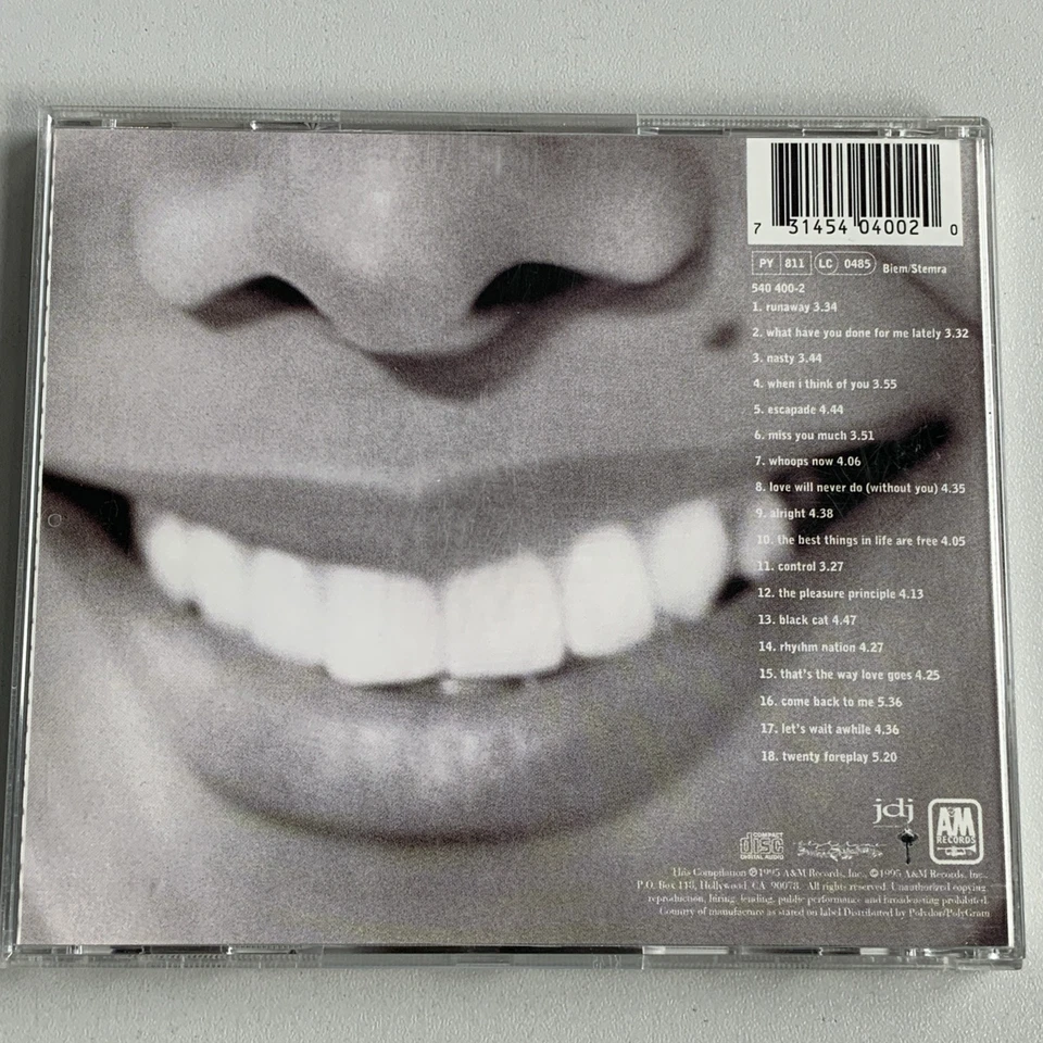 CD Janet Jackson - Design Of A Decade – 18 Greatest Hits - the Best Of - Bild 2 von 4