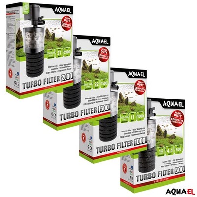 Aquael Turbo Filter 500 1000 1500 2000 Aquarium Innenfilter