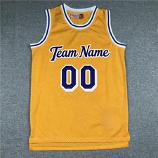 Maglia basket personalizzata LA nome numero tutto cucito 