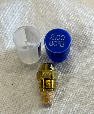 #ad 2.00 80 Degree B Fuel Nozzle Hot Water Pressure Washer Burner Filter Cone $22.50