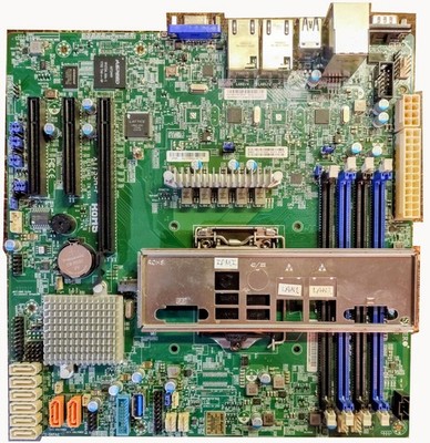 Supermicro MBD X11SSH-F LGA 1151 Intel Motherboard with IO Shield / Not Working