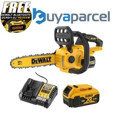 Dewalt DCMCS565P1 XR Brushless Compact Chainsaw 18V 30cm Bar - 1 x 5.0ah Battery