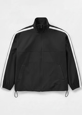 Athleta Full-Zip Track Jacket with Side Stripe