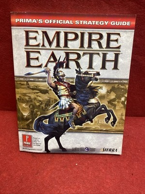 Empire Earth Primas Official Strategy Video Game Guide 2001 PB Book Free P&P